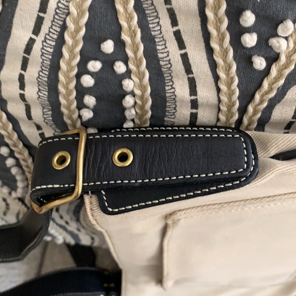 Vintage Coach Canvas Purse - Picture 9 of 16